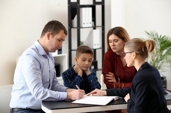 Garde des enfants durant un divorce